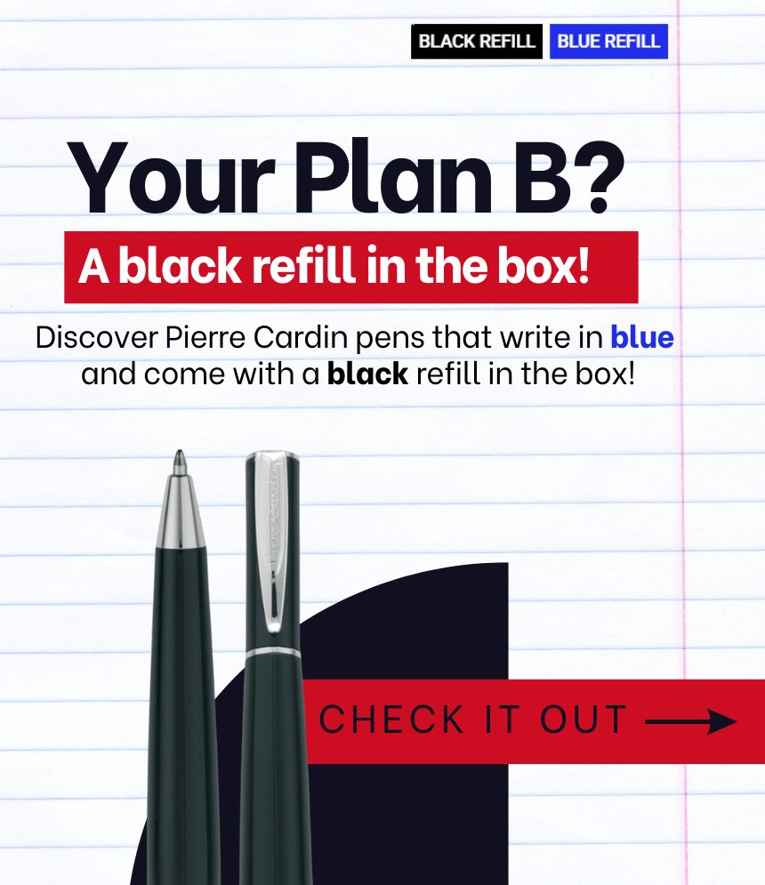 Pierre Cardin pens with black refill