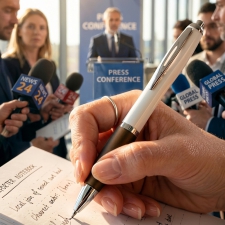Plastic pen GUSTAVO