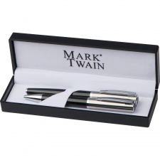 Writing set ballpen and rollerball pen Mark Twain OSKAR