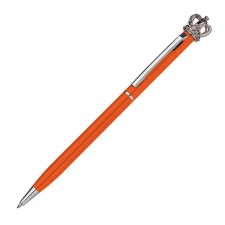 Metal pen with crown DYLAN