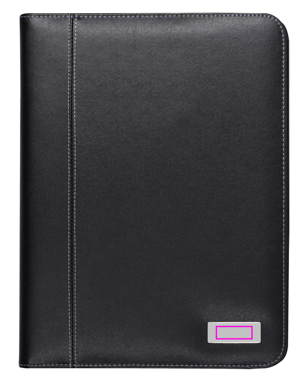 A4 folder with lined notebook and tablet pocket ISAIAH