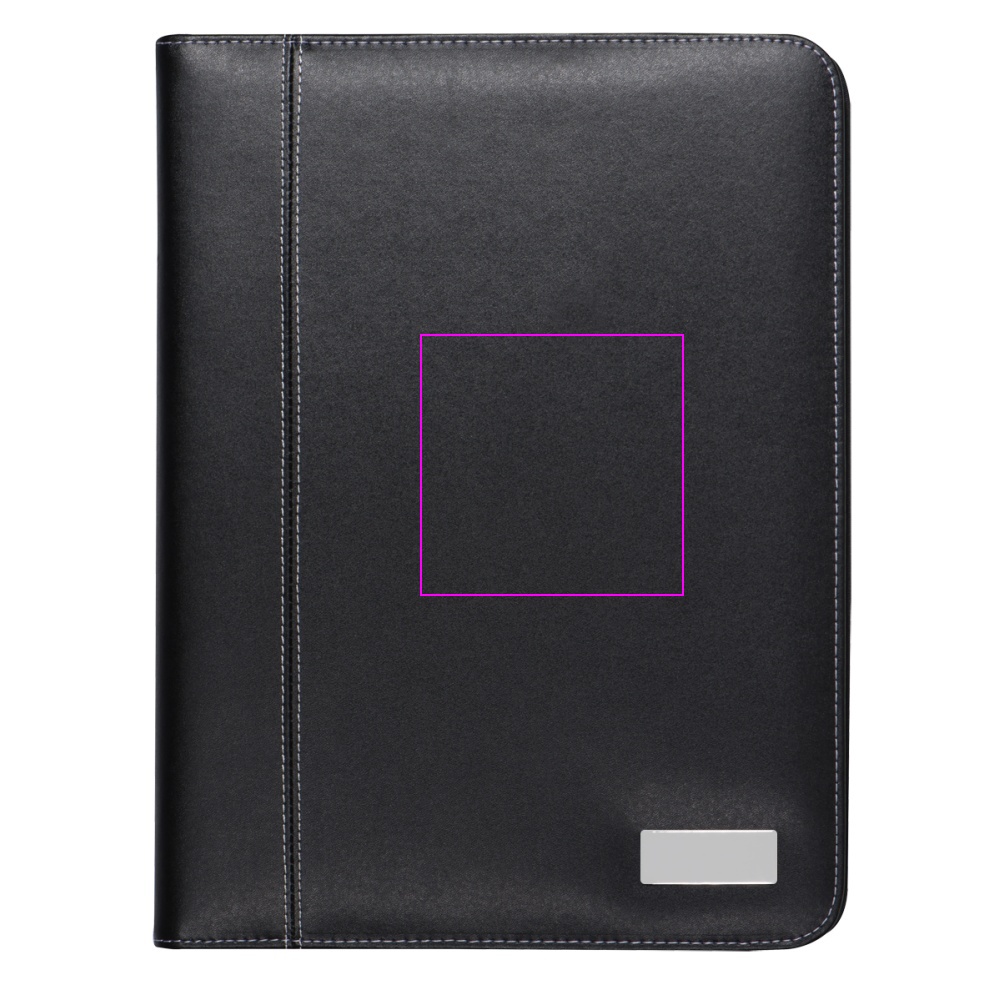 A4 folder with lined notebook and tablet pocket ISAIAH