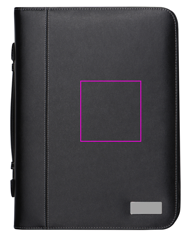 A4 folder with lined notebook and ring binder LUCIANA