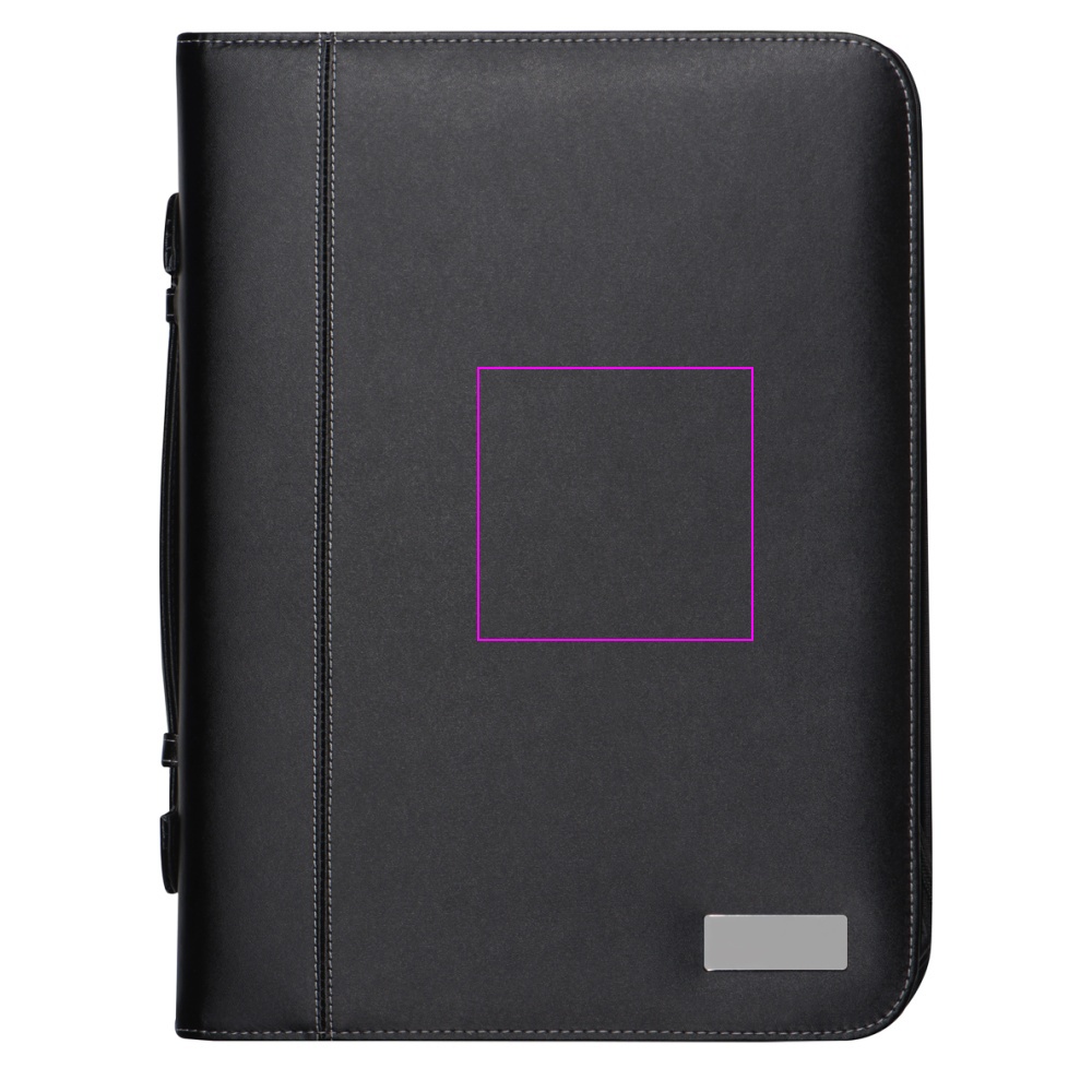 A4 folder with lined notebook and ring binder LUCIANA