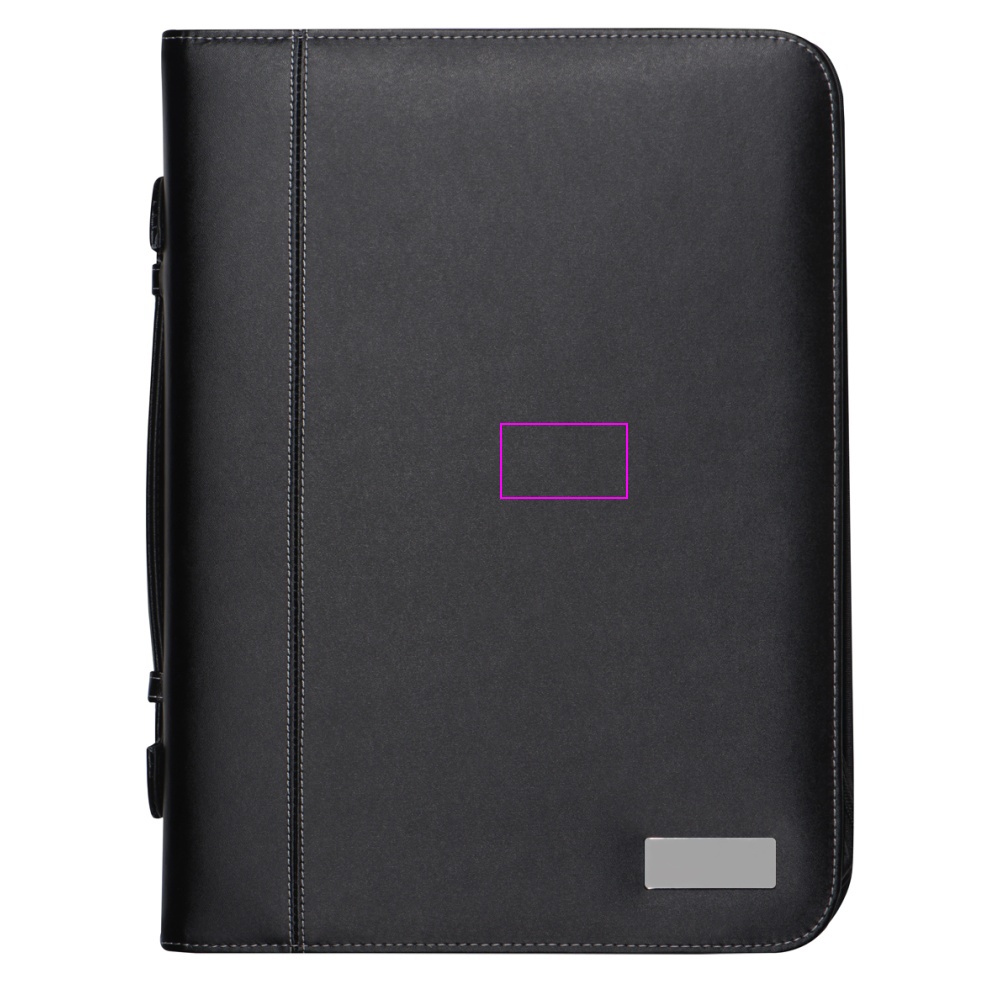A4 folder with lined notebook and ring binder LUCIANA