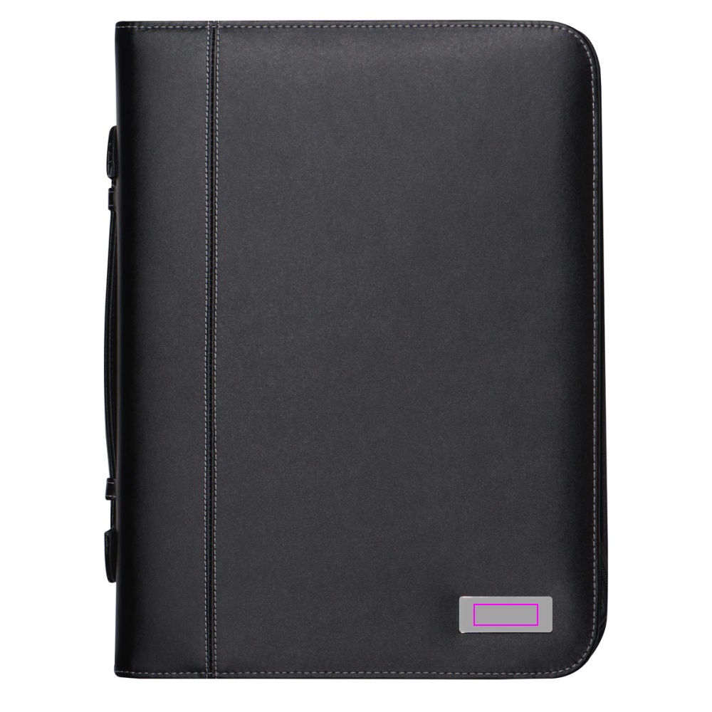 A4 folder with lined notebook and ring binder LUCIANA