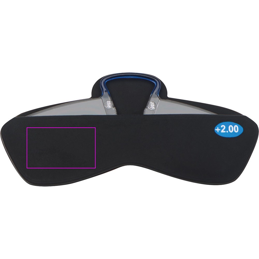 Glasses +2.00 with smartphone case CESARE
