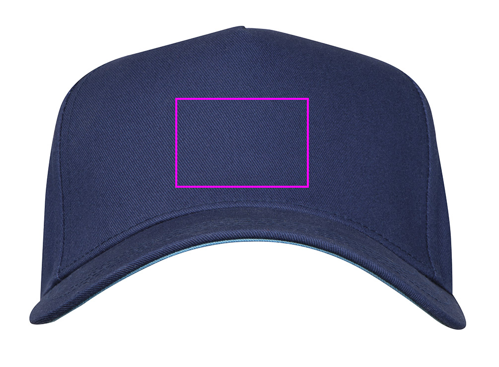 Cotton 5-panel baseball cap 290 g/m² AXEL