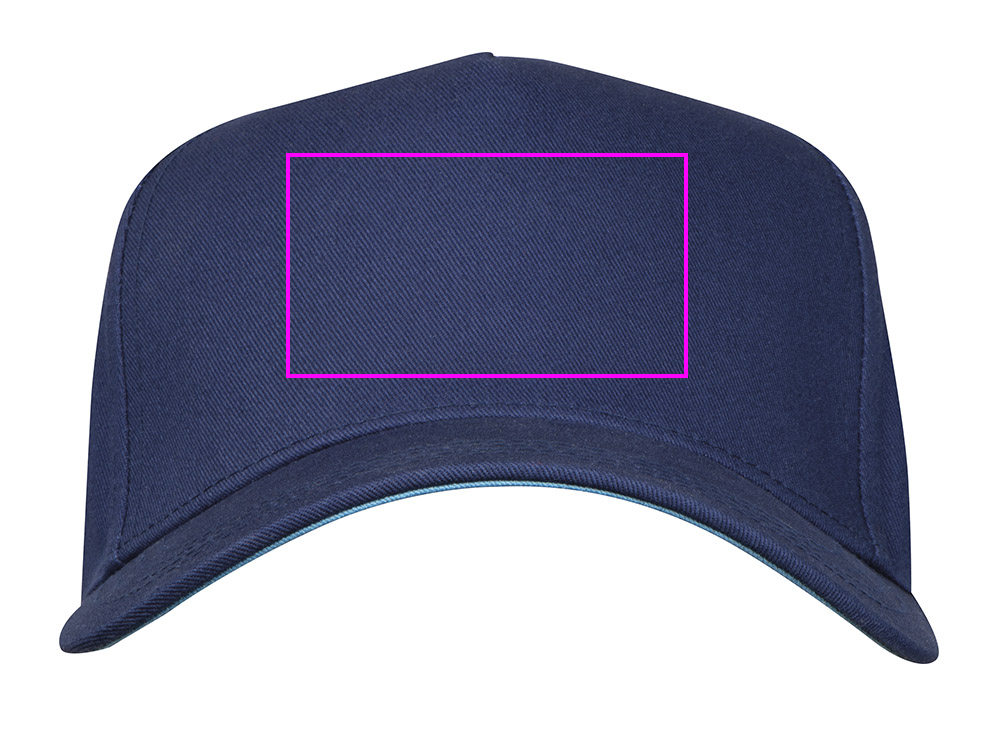 Cotton 5-panel baseball cap 290 g/m² AXEL