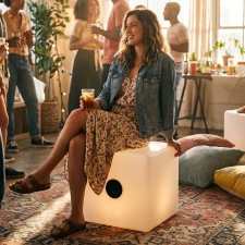 Bluetooth speaker XXL with light DONATO