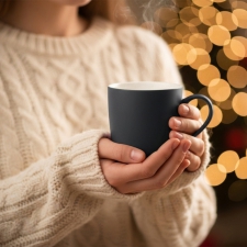 Ceramic mug soft touch 300 ml JUDYTA