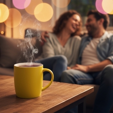 Ceramic mug soft touch 300 ml ULF