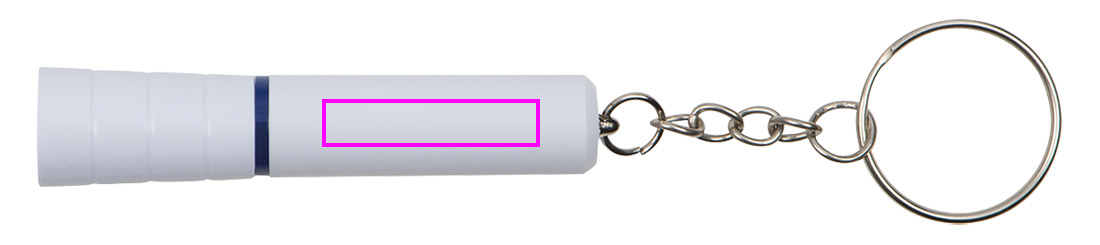 LED flashlight with keyring MARIETTA
