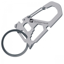 Multifunctional keychain ANTISANA Schwarzwolf