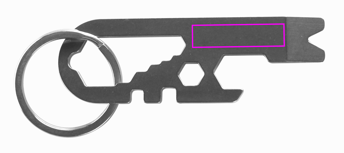 Multifunctional keychain ATACAMA Schwarzwolf
