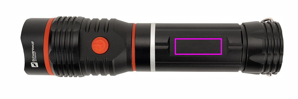 Flashlight BIWA Schwarzwolf