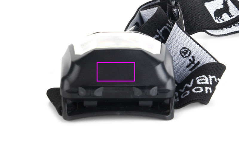 Head lamp TRONADOR Schwarzwolf