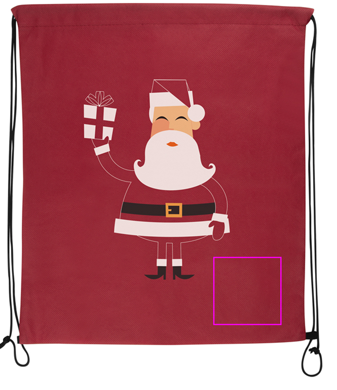 Bag with a Christmas motif LIVIA