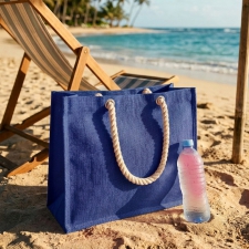 Jute bag with wallet MILDRED