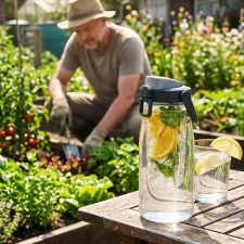 Tritan jug with strainer 2500 ml ROMANO
