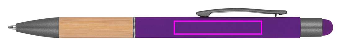 Metal soft touch touch pen BRYGIDA