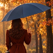 Automatic umbrella ø105 cm MARCIN