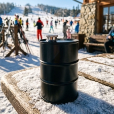 Hip flask 600 ml barrel BLAIR