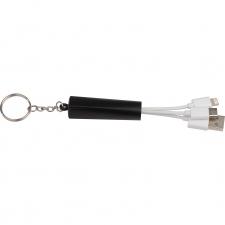 Keyring with charging adapters illuminated LANA
