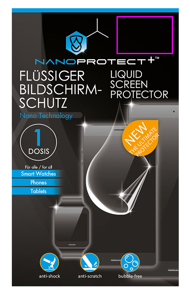 Liquid glass for phone HANNA