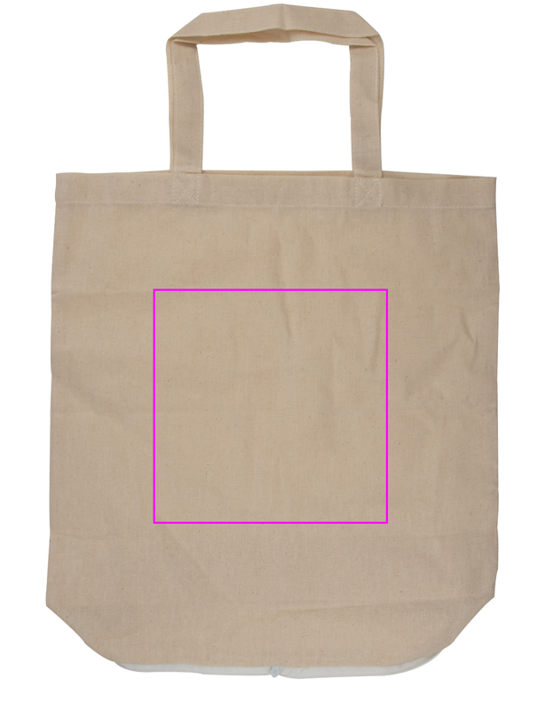 Foldable cotton bag 140 g/m² LUDMILLA
