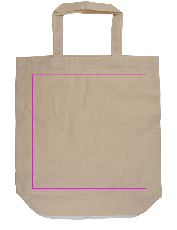 Foldable cotton bag 140 g/m² LUDMILLA