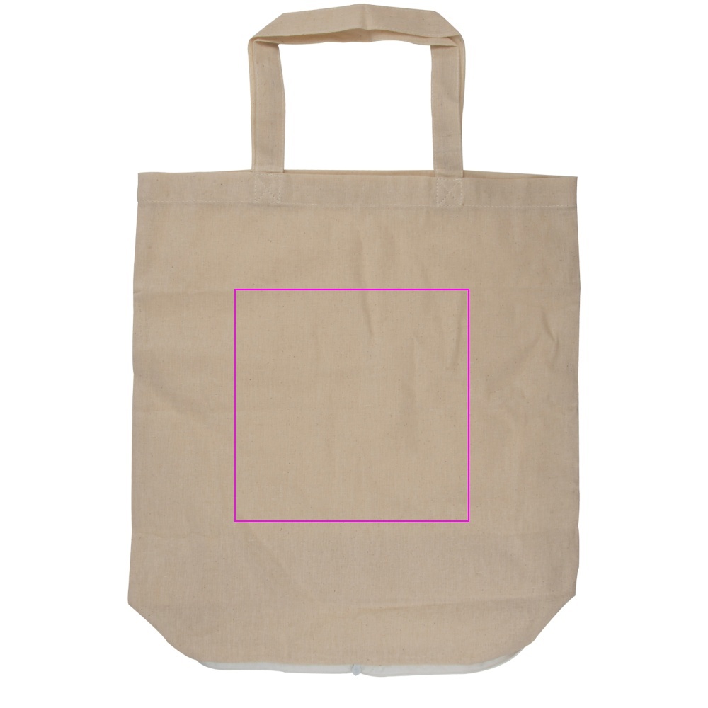 Foldable cotton bag 140 g/m² LUDMILLA