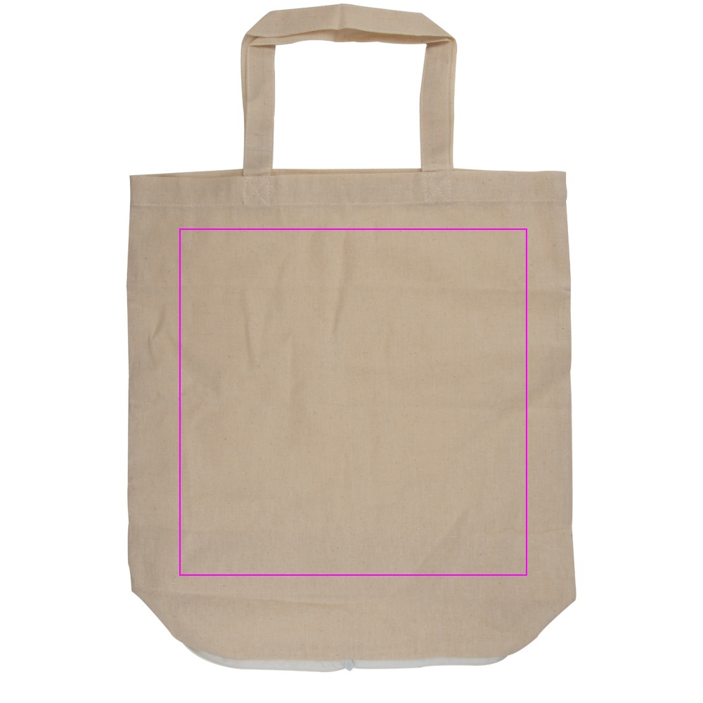 Foldable cotton bag 140 g/m² LUDMILLA