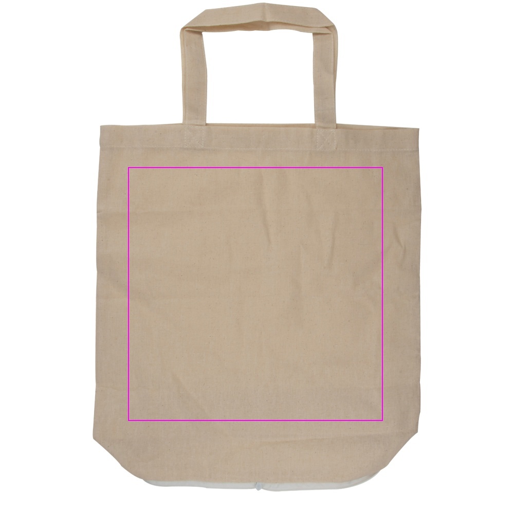 Foldable cotton bag 140 g/m² LUDMILLA