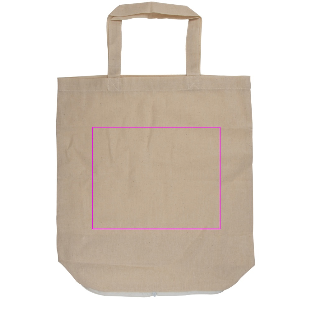Foldable cotton bag 140 g/m² LUDMILLA