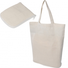 Foldable cotton bag 140 g/m² LUDMILLA