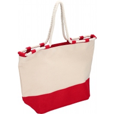 Cotton and jute beach bag LIANA
