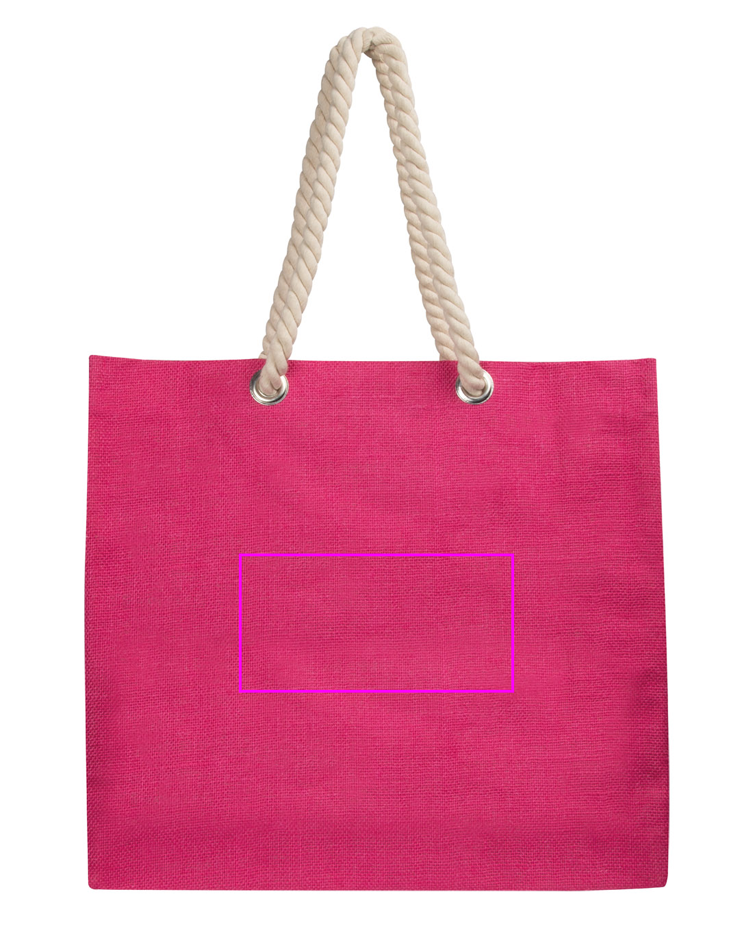 Jute bag with wallet MILDRED