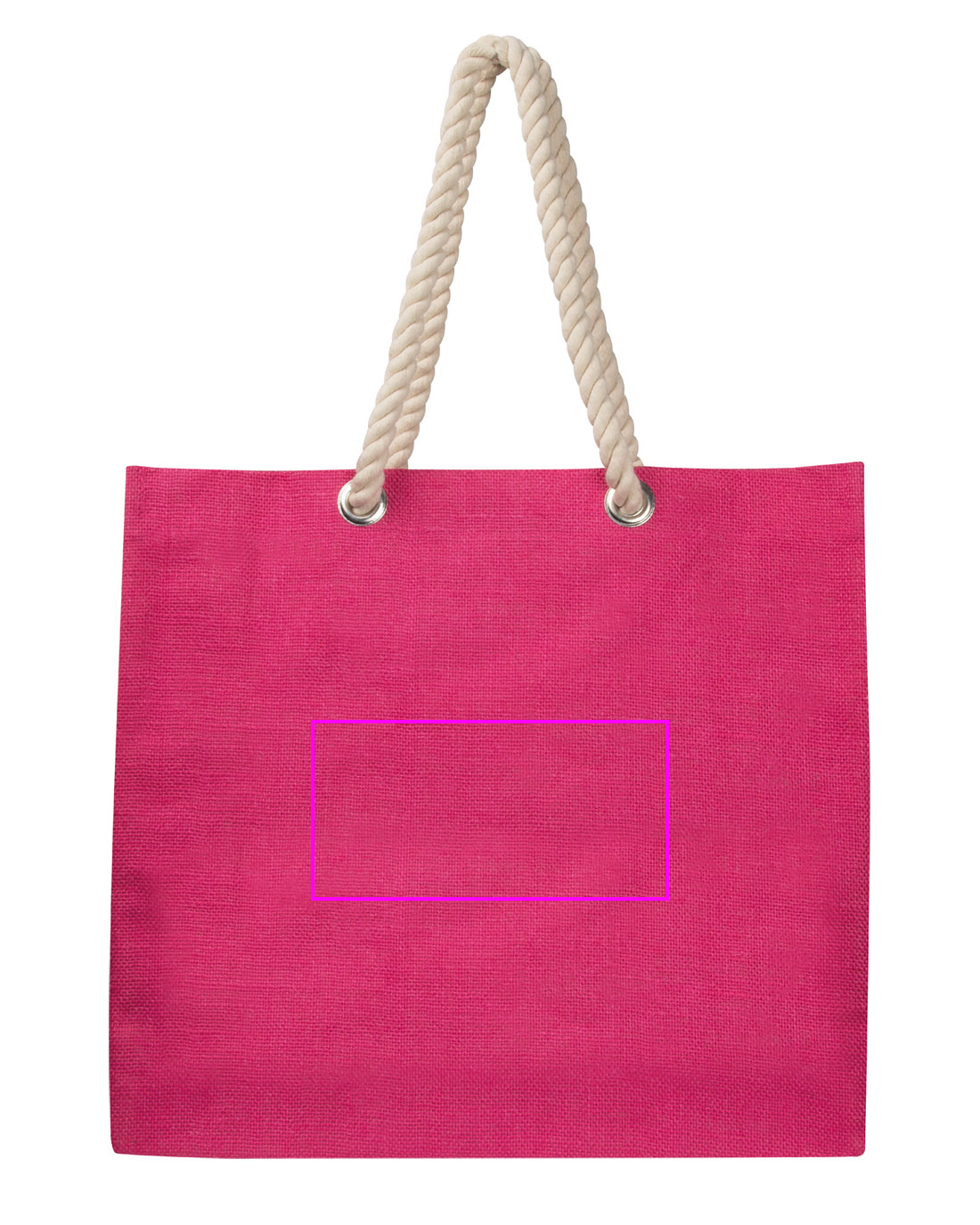 Jute bag with wallet MILDRED