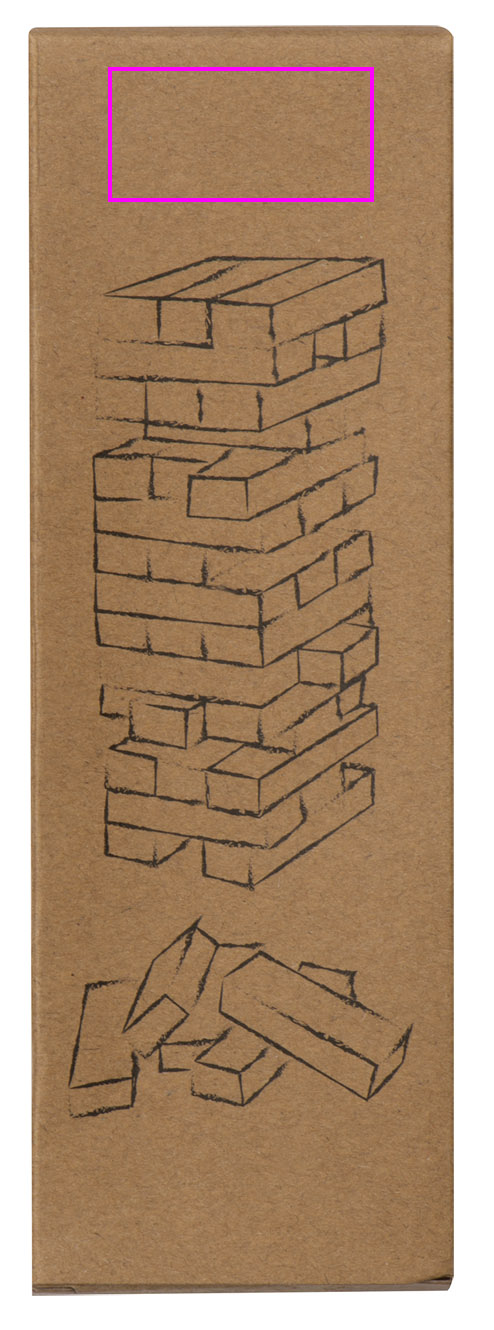 Game jenga type LEOPOLDO
