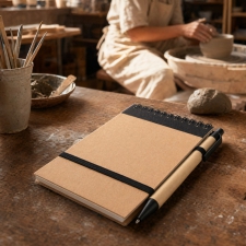 Notebook lined with pen EUGENIO