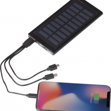 Power bank 8000 mAh solar SAVERIO