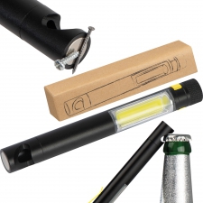COB flashlight with bottle opener FRANZISKA