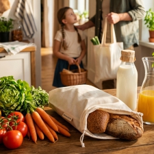 Cotton bread bag 140 g/m2 OLIVIERO