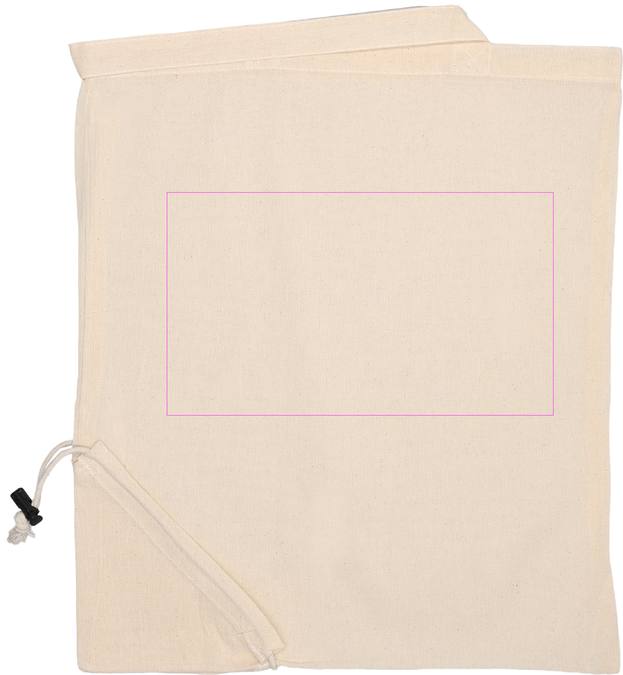 Foldable cotton bag 100 g/m² ANNABELLA