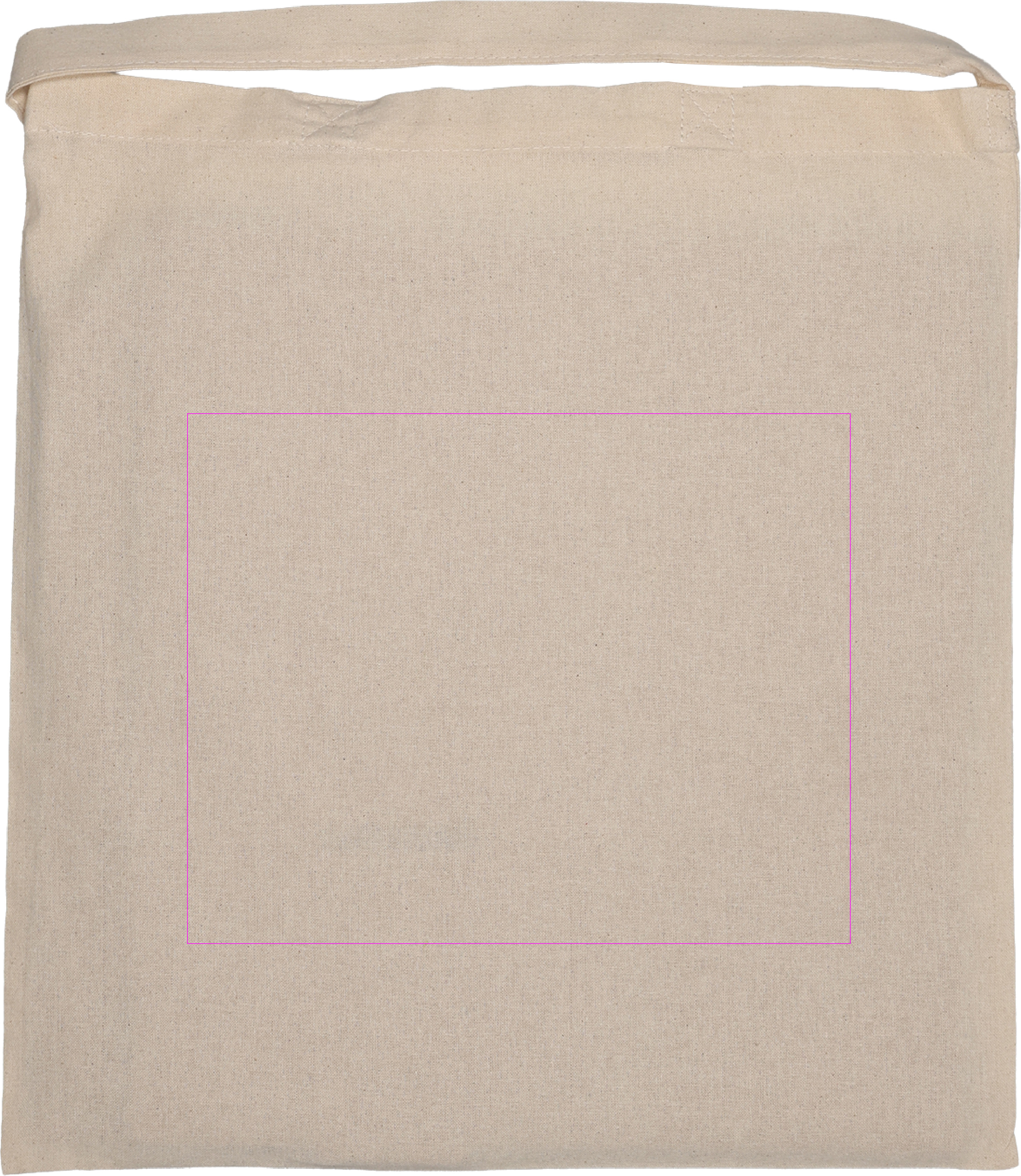 Cotton bag with 3 handles 140 g/m² ABIGAIL