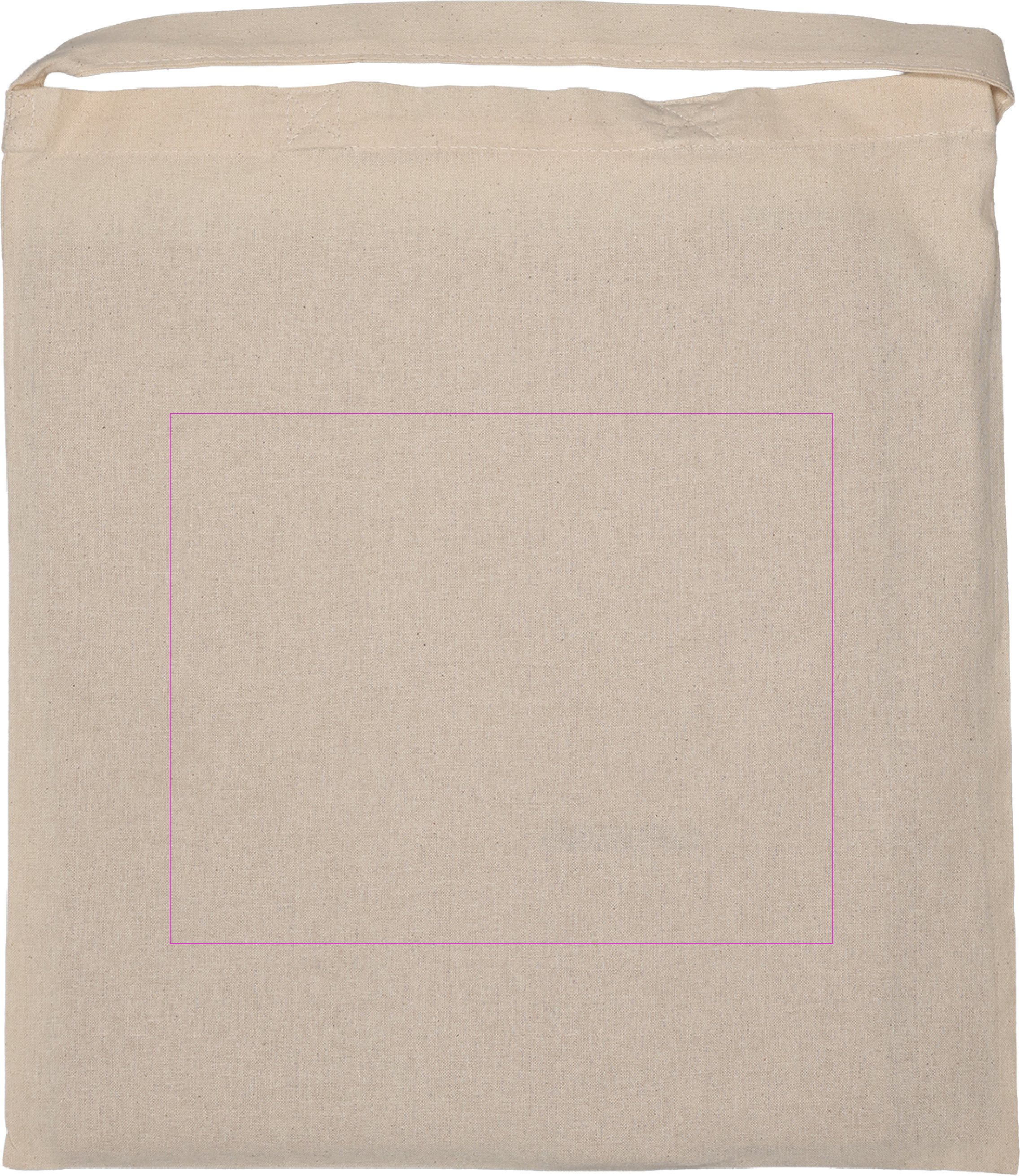 Cotton bag with 3 handles 140 g/m² ABIGAIL