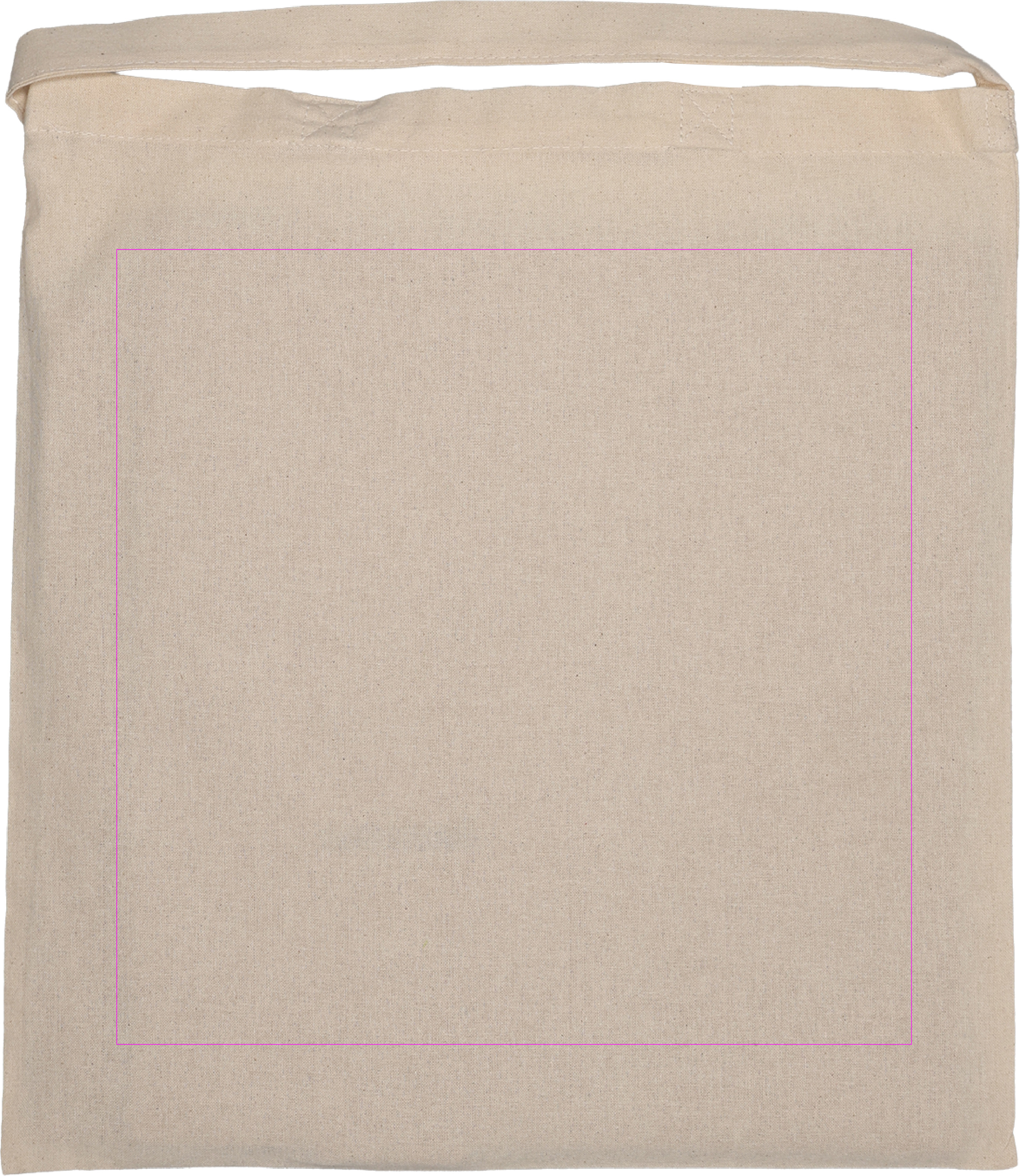 Cotton bag with 3 handles 140 g/m² ABIGAIL
