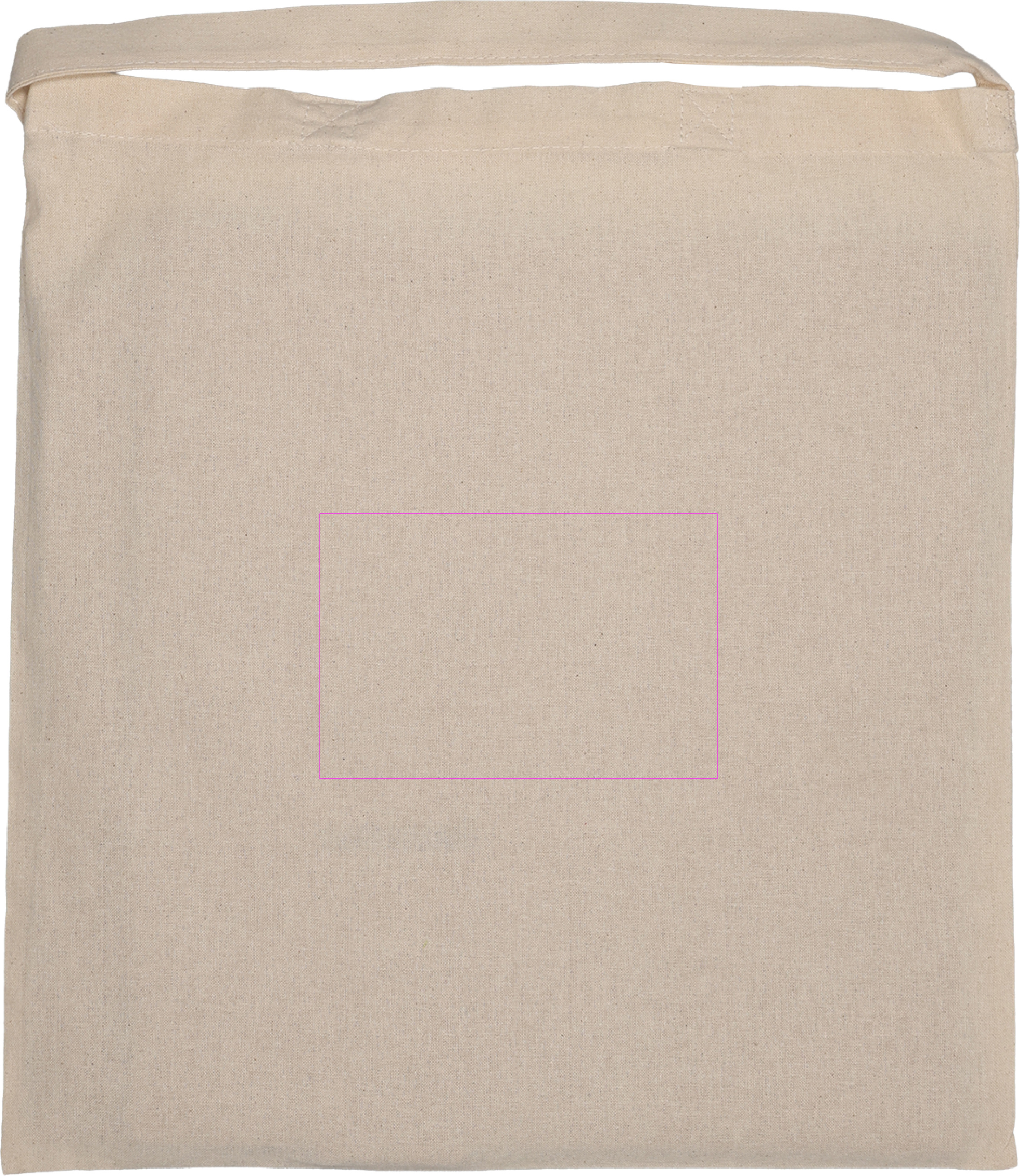 Cotton bag with 3 handles 140 g/m² ABIGAIL