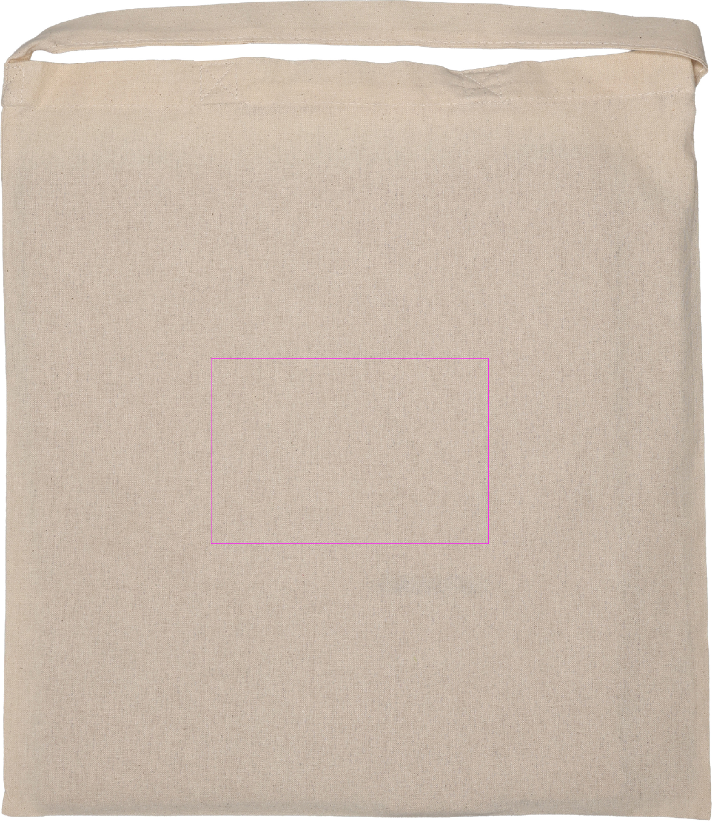 Cotton bag with 3 handles 140 g/m² ABIGAIL